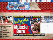 Tablet Screenshot of international-protein.com